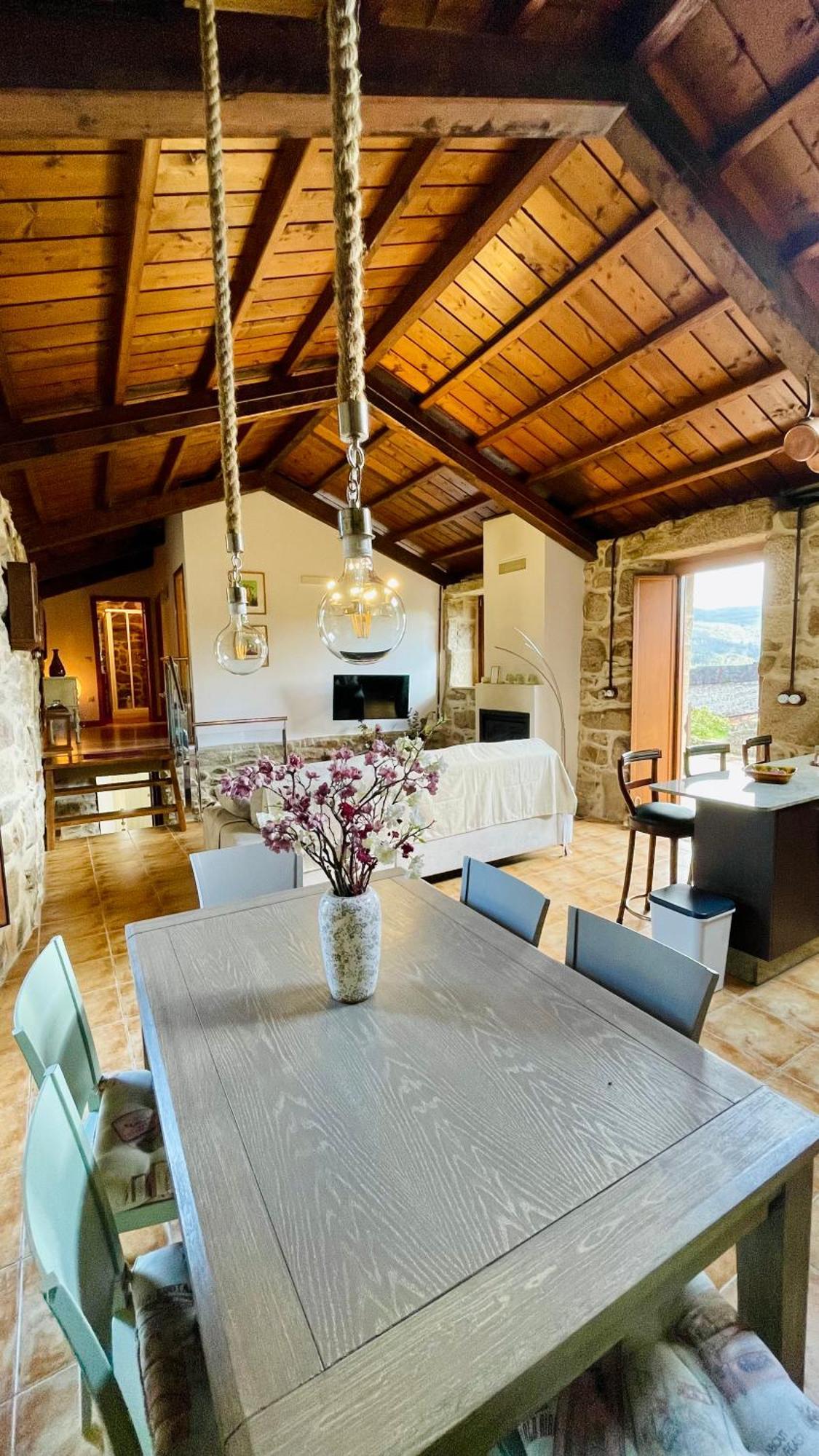 Casa Rural En Pontevedra Sacos Exteriör bild